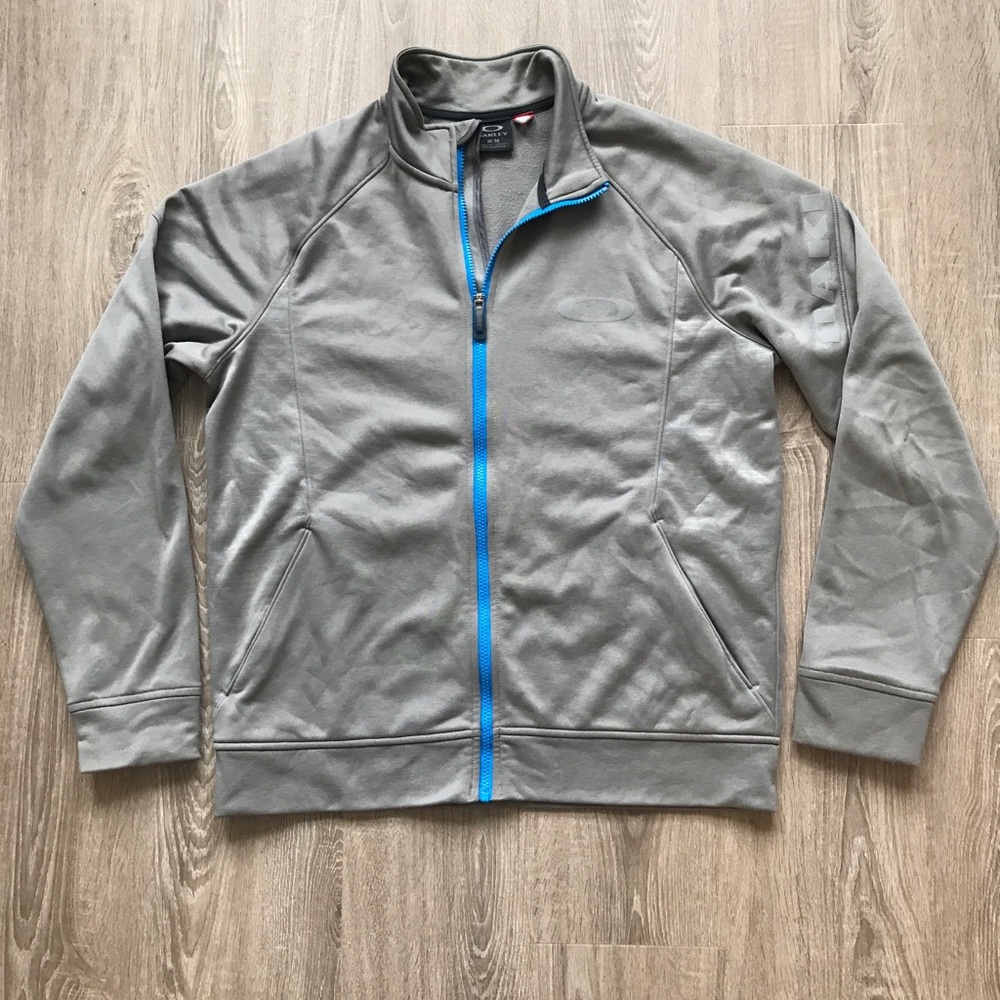 Oakley Fullzip Jacket Fleece Sweatshirt Mens Sz M